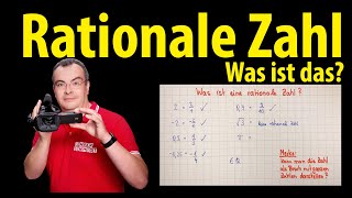 Rationale Zahl  Was ist das  Lehrerschmidt [upl. by Drahsar695]