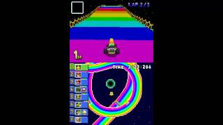 Mario Kart DS N64 Circuit N64 Rainbow Road Revisit [upl. by Kissel]