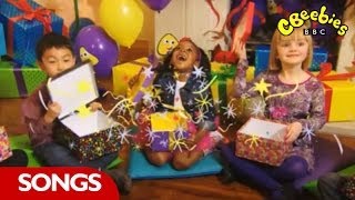 CBeebies Presenters  The Birthday Song [upl. by Soule164]