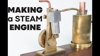 Making Miniature Steam Engine [upl. by Aihsoek824]