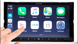 Alpine ILXW650 Review Walkthrough and Apple CarPlay [upl. by Nylak]