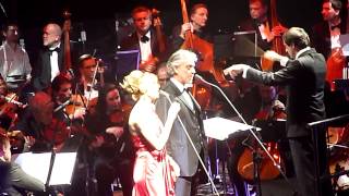 Andrea Bocelli  Vivo Per Lei Rīga 10012015 [upl. by Vipul]