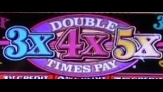 MEGABUCKS 3X4X5X Slot Machine LIVE PLAY [upl. by Ontine]