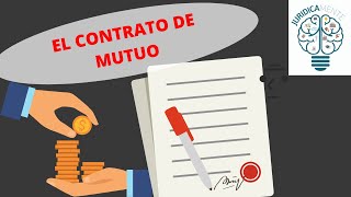 EL CONTRATO DE MUTUO [upl. by Hylan]