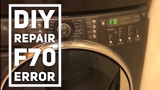 Easy DIY Repair F70 Error on Kenmore Washer [upl. by Buyer]