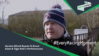 Gordon Elliott reacts to Envoi Allen amp Tiger Rolls Cheltenham Performances [upl. by Enogitna]