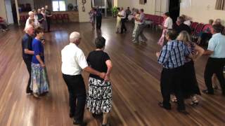 Stanthorpe Schottische Glenore Grove Hall Dance January 7 2017 Band Drifters [upl. by Enyamert]