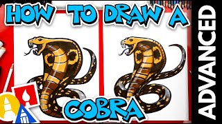 How To Draw A Snake  Cobra  Advanced [upl. by Broderic859]