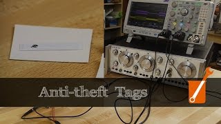 How antitheft tags work  magnetostriction [upl. by Tyree379]