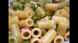 RICETTA PASTA E PISELLI NAPOLETANA [upl. by Allemrac949]