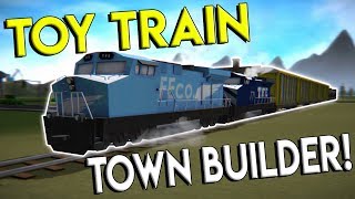 BUILDING A TOY TRAIN WORLD amp RIDING TRAINS  Train Frontier Classic Gameplay  Toy Train Game [upl. by Nautna240]