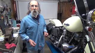 Engine Oil Lines on a Shovelhead [upl. by Chernow460]