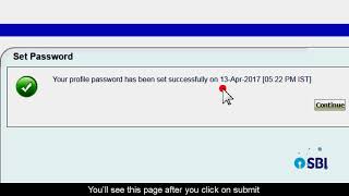 SBI CINB  Vyapaar Administrator First Time Login [upl. by Tarrance200]