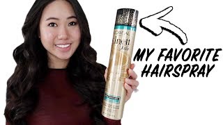 Loreal Paris Elnett Satin Hairspray Review  Wear Test  My Favorite Hairspray [upl. by Caesaria]