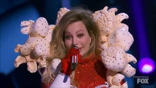 PopCorn aka Taylor Dayne Compilation on Masked Singer [upl. by Akiemehs]