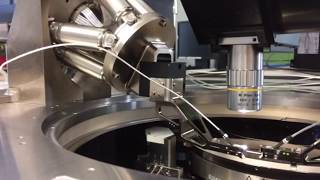 Silicon Photonics Wafer Prober 6DOFHexapod Pivot Point Demo  Active Optical Alignment  PI [upl. by Eirtemed542]