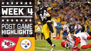 Chiefs vs Steelers  NFL Week 4 Game Highlights [upl. by Aleunamme]