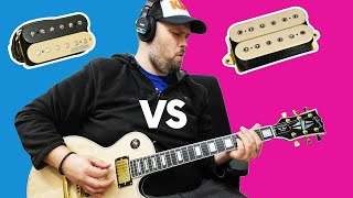 Wilkinson MWHZ humbuckers vs DiMarzio vs Gibson guitar pickup comparison Who wins BiasFX2 [upl. by Nnayelhsa]