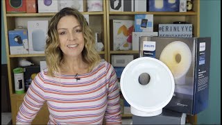 Review Philips SmartSleep Connected Sleep and Wake Up Light alarm [upl. by Einnig]