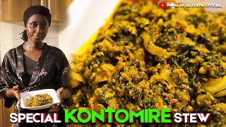 How to Make Simple Ghanaian Kontomire Stew Palava Sauce [upl. by Sadowski618]