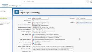 How to Configure SSO Single Sign On with OneLogin and Salesforce [upl. by Nakada]