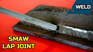 SMAW Lap Joint  SMAW Welding Position [upl. by Mort]