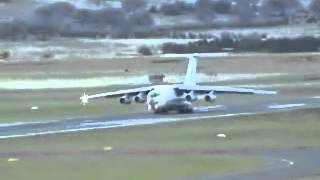 Russian Plane Dramatic Close Call taking off from Australia [upl. by Itaws]