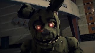 Springtrap IRL Cosplay test [upl. by Yrovi]