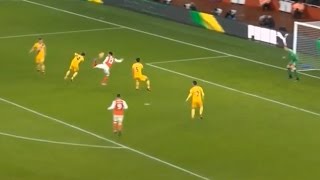 Olivier Giroud Scorpion Kick Goal  Arsenal VS Crystal Palace [upl. by Torrin]