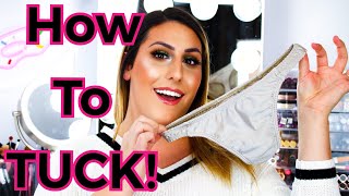 HOW TO TUCK MTF Transgender Woman [upl. by Nilorac]