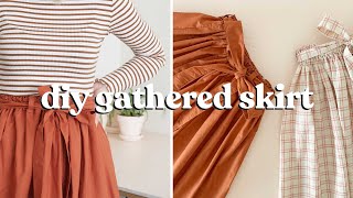 How To Make The Perfect Gathered Skirt [upl. by Clive505]