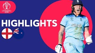 England Win CWC After Super Over  England vs New Zealand  Highlights  ICC Cricket World Cup 2019 [upl. by Gladis935]