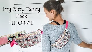 The CUTEST fanny pack  Tutorial [upl. by Colton]