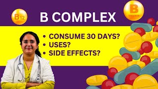 B Complex Tablet Benefits  Becosules Capsules Khane Ke Fayde in Hindi [upl. by Ynahteb]