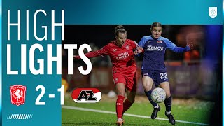 Highlights FC Twente  AZ Vrouwen [upl. by Colville]