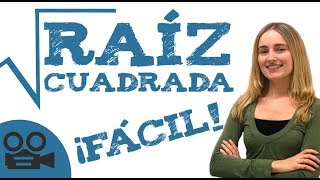 Cómo sacar la raíz cuadrada [upl. by Nema]