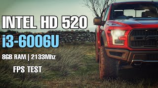 Forza Horizon 4 on i3 6006U 8gb ram INTEL HD 520 Fps Test [upl. by Corri478]