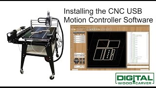 Installing the CNC USB Controller Software [upl. by Annatnom650]