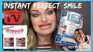 Perfect Instant Smile Press On Veneers Demo amp Review [upl. by Amaris]