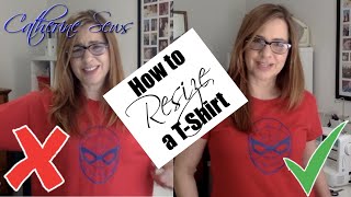 How to Resize a TShirt [upl. by Ttnerb]