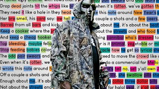 MF DOOM  Beef Rapp  Rhymes Highlighted [upl. by Yessydo]