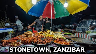 I Spent 24 Hours in Stonetown Zanzibar  Streetfood Cost of Living [upl. by Arinay]