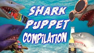 SHARK PUPPET COMPILATION 2 [upl. by Etsirhc]