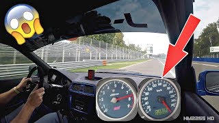 745HP Subaru Impreza EMBARRASS Porsches on Track  OnBoard  Monza  Speedo View [upl. by Onek]