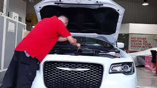 How to oil Change Chrysler 300 [upl. by Richmond]