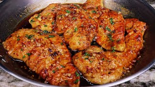 Quick and Easy Garlic Butter chicken Breast Recipe  Delicious Easy Dinner [upl. by Emlen]