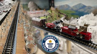 Longest Melody Played By A Model Train  Guinness World Records [upl. by Nylekcaj]