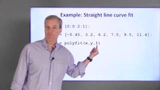 Chapter 13 Polynomial Curve Fitting in MATLAB [upl. by Bartolemo220]