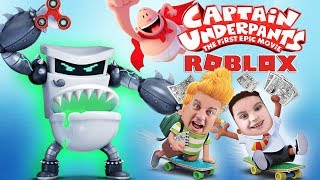 STOP PROFESSOR POOPY PANTS Captain Underpants Adventure Obby ROBLOX [upl. by Hammer]