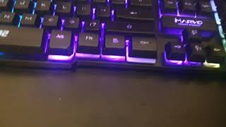 Cum Sa Schimbi Luminile RGB De La Tastatura Marvo Scorpion K632 [upl. by Ayotyal]